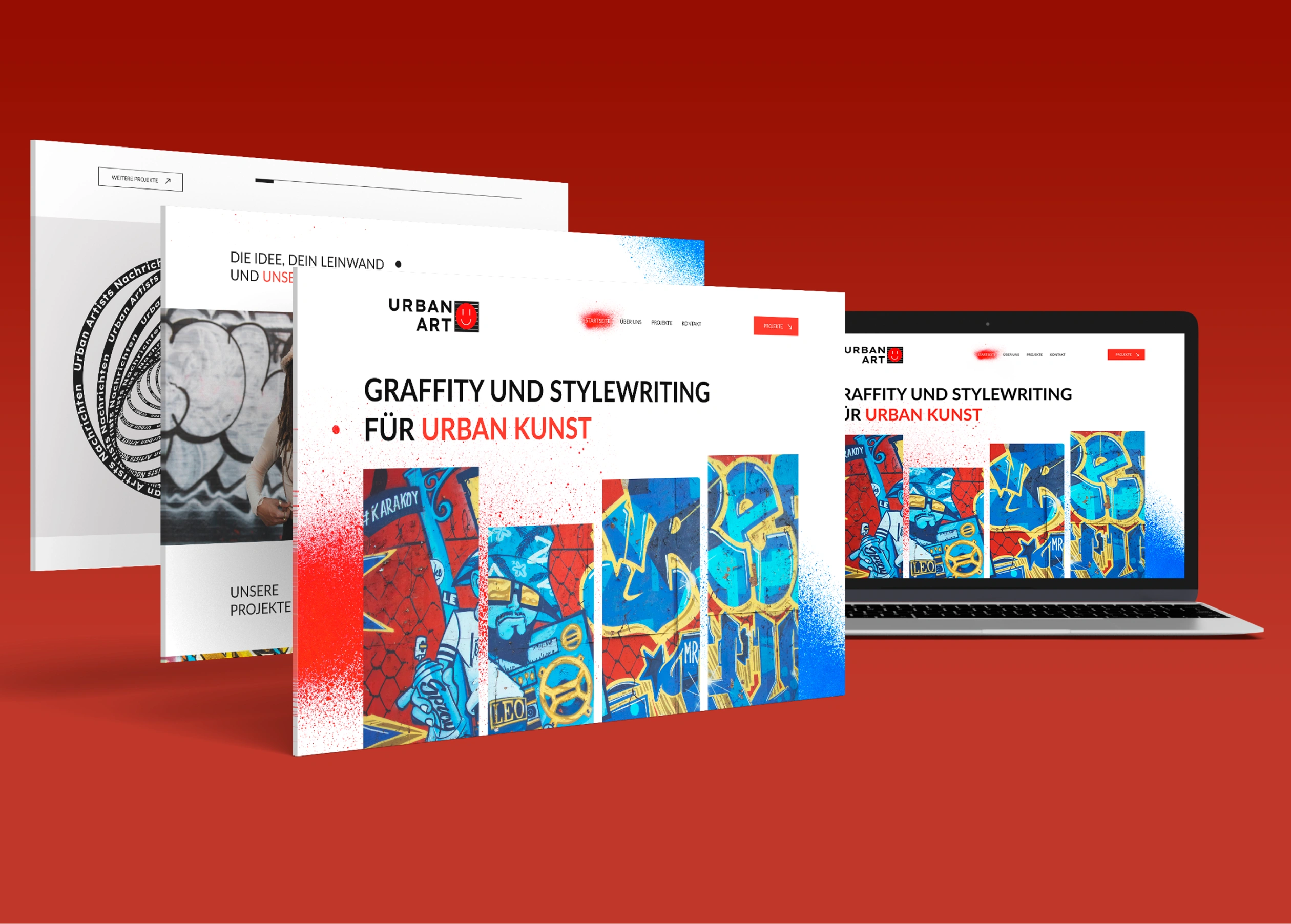 Website Design Übersicht